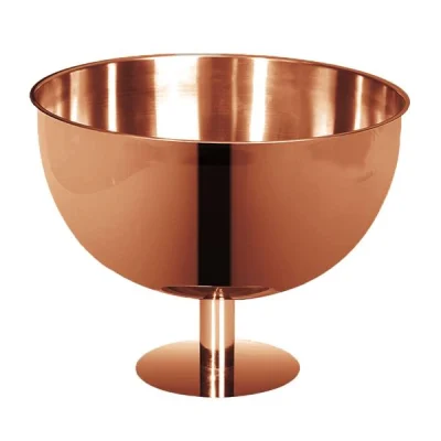 Biradlı Brd-3074-Bakır Çelik Punch Kase 20x20 Cm