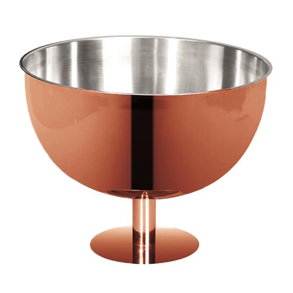 Biradlı Brd-3076-Bakır Çelik Punch Kase 28x24 Cm