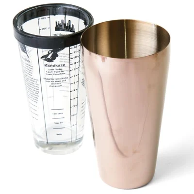 Biradlı Brd-3198-Bakır Boston Shaker-Bakır 700 Cl