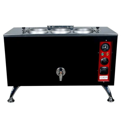Anka 3 Demlikli Black Pro Elektrikli Çay Makinesi