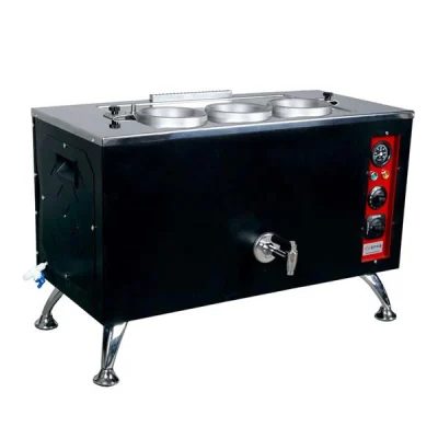 Anka 3 Demlikli Black Pro Elektrikli Çay Makinesi