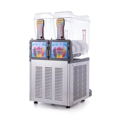 Samixir 12 + 12 L Slush Twin Allure Buzlu İçecek Dispenseri Inox