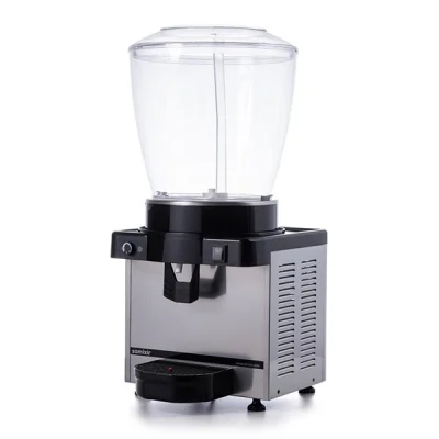 Samixir 22 L Panoramik Fıskiyeli Soğuk İçecek Dispenser Analog Inox