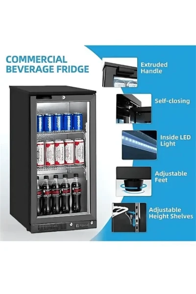 VOSCO VBBC-150S Tek Kapılı Soğutucu