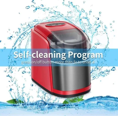 VOSCO VHZB-12C Buz Makinesi Kırmızı 12 Kg