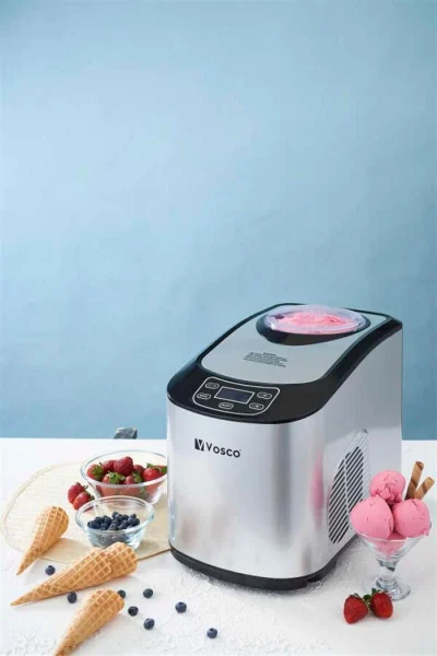 VOSCO VICM-15A Tam Otomatik Dondurma Makinesi (Kompresör Soğutmalı)
