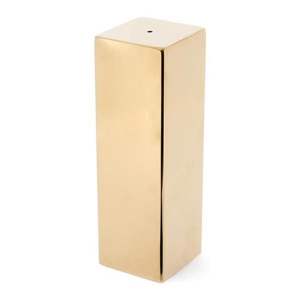 Biradlı Grv-109-Xl-Altın Tekli Biberlik Kare Altın 4X4X12,5 cm