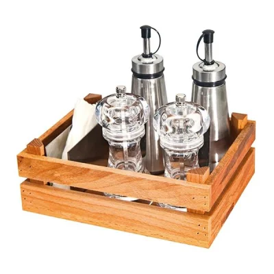 Biradlı Grv-2416 Ahşap Kasalı 5 Li  Set