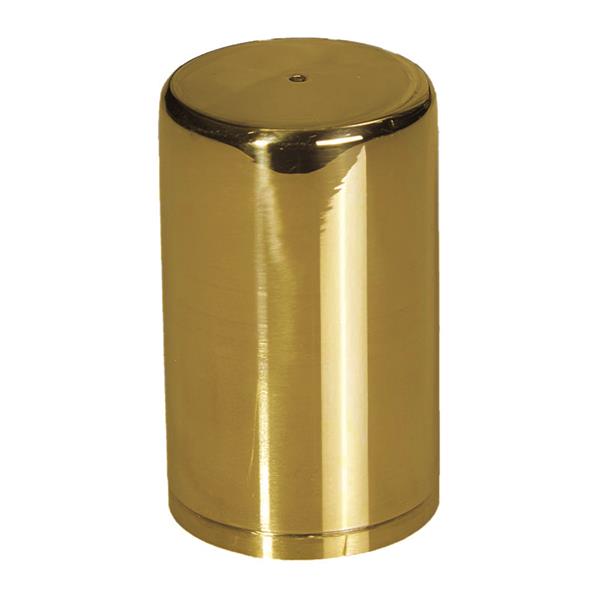 Biradlı Grv-295-Altın Groovy Yuvarlak Bodur Tuzluk Çap 4Cm H:6,5 Cm