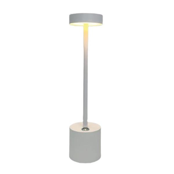 Biradlı Grv-813-Beyaz Şarj Edilebilir Masa Lambası 8x35 cm