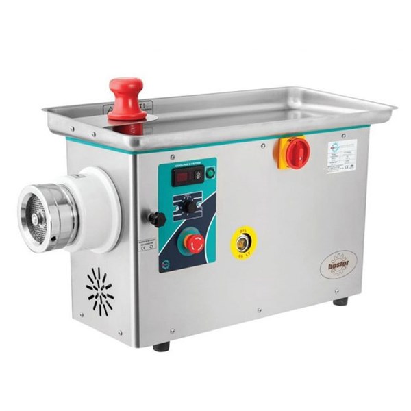 Bosfor UKMS-22 PT-1 22 No Soğutuculu Paslanmaz Et Kıyma Makinası 380 Volt