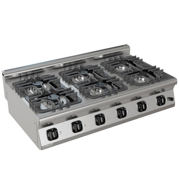 Gast 7OCG6120 6 lı Ocak Gazlı 1200x700x300