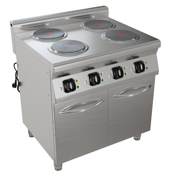 Gast 9OCE800 4 lü Ocak Elektrikli 800x930x850