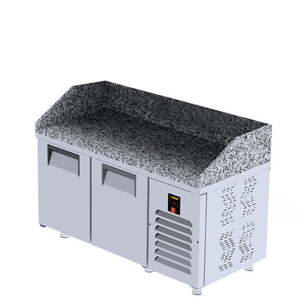 Gast MMUB1250C Mermerli 2 Kapılı Make Up Buzdolabı