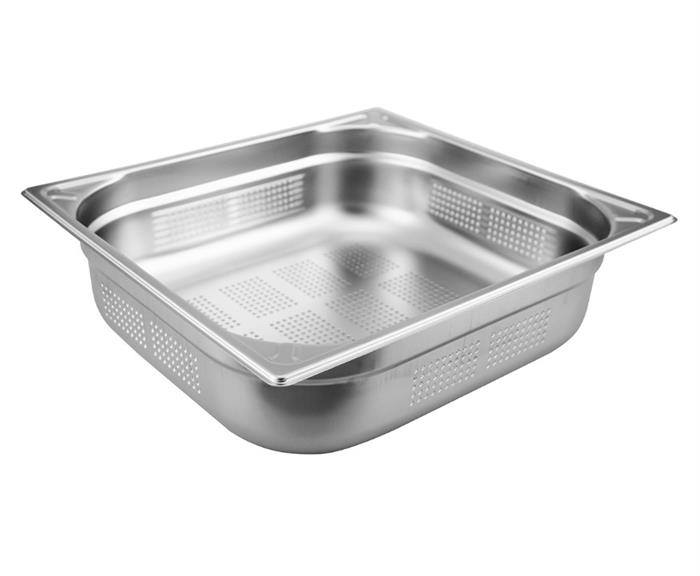 Gastronom Küvet DELIKLI-GNP 2/3-40 KÖŞE DESENLİ