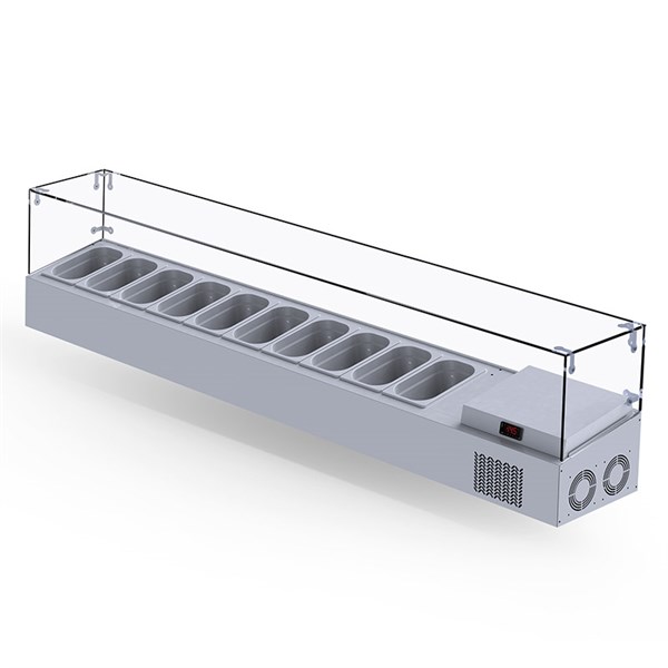 Gast SBC10 10 Gözlü Set Üstü Saladbar
