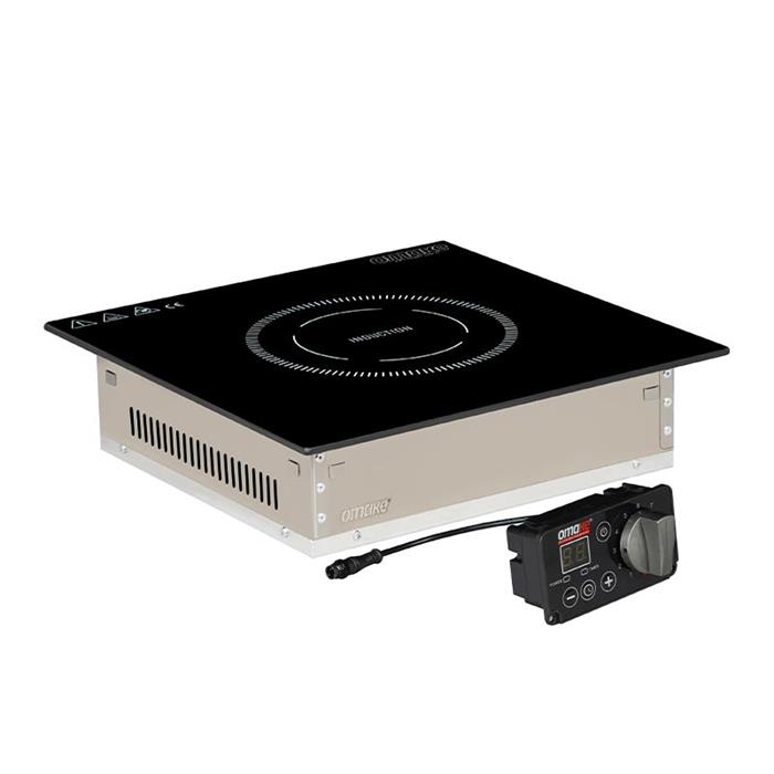 Omake 5000W Cam Yüzeyli Elektrikli Ankastre İndüksiyon Ocak
