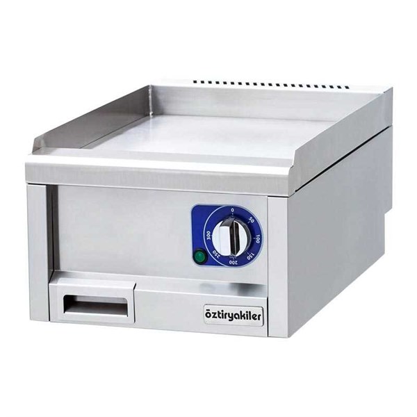 Öztiryakiler 600 Seri Set Üstü Grill Plate Oluklu Gazlı 40*60*26