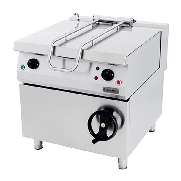 Öztiryakiler 900 Seri Devrilir Tava Gazlı 130 Lt. 120*90*85-Elektronik Ateşlemeli