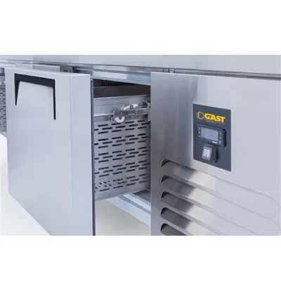 Gast TTB1400C Tezgah Tipi 4 Kapılı Snack Buzdolabı