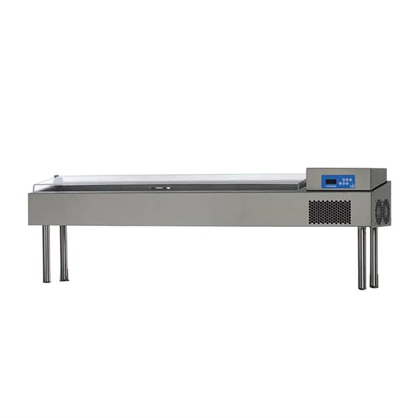 Öztiryakiler Pzc 54 Yuksek Plexıglass Kapaklı Pizza Hazırlık Ünitesi