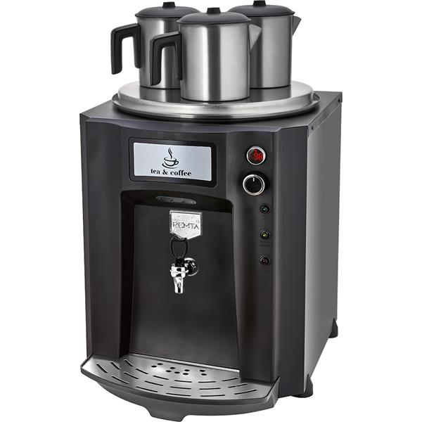 Remta DE10SP 3 Demlikli Premium Şamandıralı 40 lt Çay Ocağı Siyah