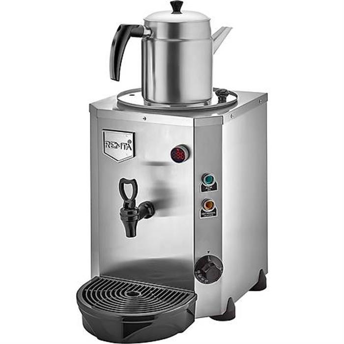 Remta DE14 Tek Demlikli Mini Jumbo 9 lt Krom