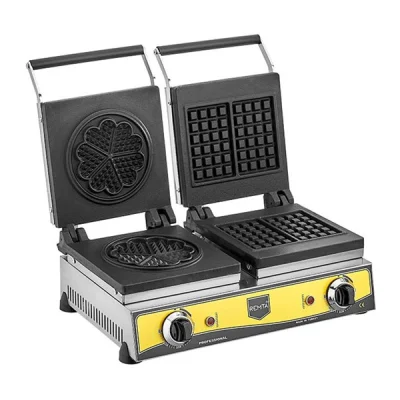 Remta W20 16 cm Çifli Kare + Çiçek Model Elektrikli Waffle Makinesi