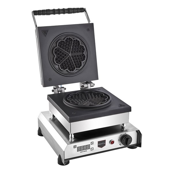 Remta W34C Değiştirilebilir Plakalı Çiçek Model 16 cm Elektrikli Waffle Makinesi