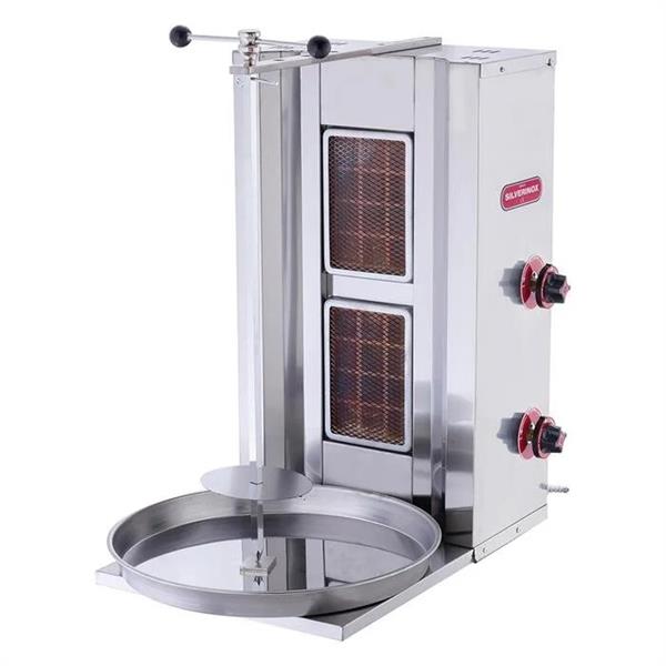 SilverInox 2160 2 Radyanlı LPG ve Doğalgazlı Döner Ocağı
