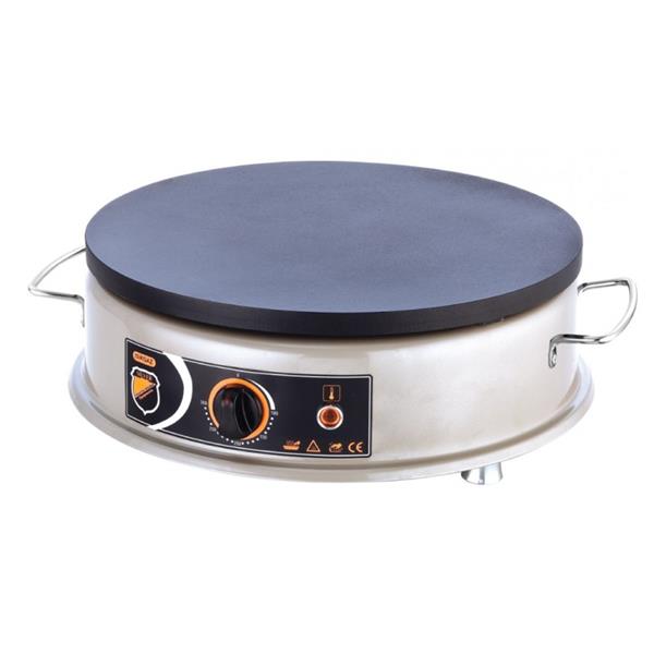SilverInox CRP-03 Gri inox Elektrikli Krep Makinesi 40 cm
