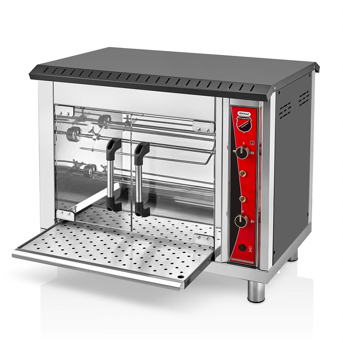 Silverinox PL-9 Elektrikli Piliç Çevirme Makinesi