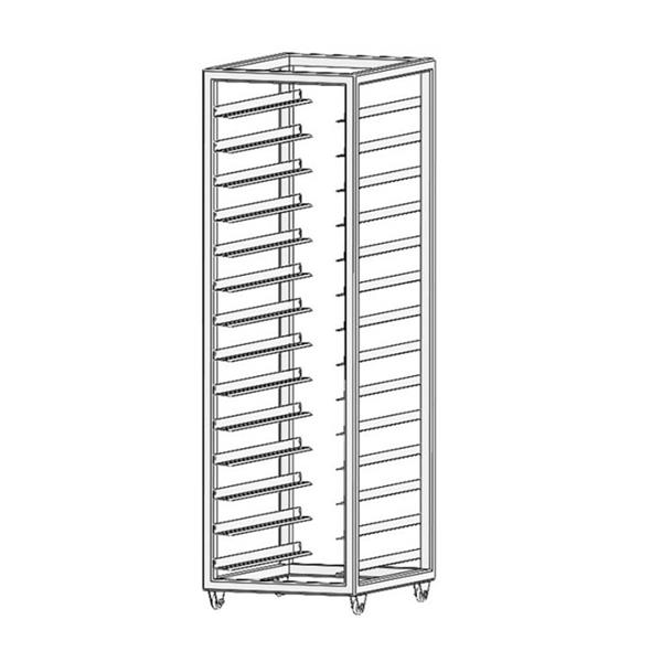 Venarro Roblin DEF - P14/40 T 14 lü Patisserie Fırın Tepsi Taşıma Arabası