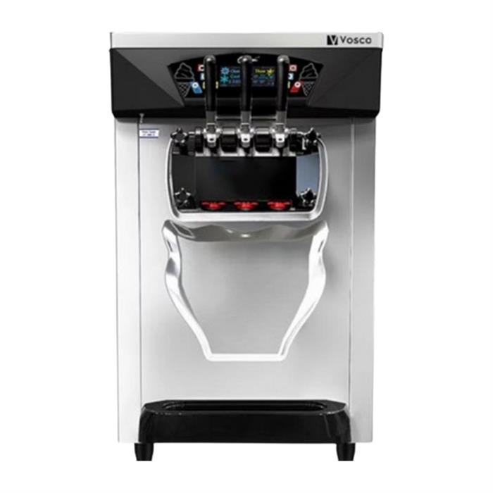 VOSCO VSC-28T Soft Dondurma Makinesi Set Üstü (Üç Kollu)