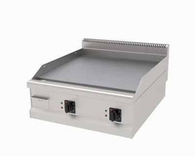 Atalay AEI-890-NDS Elektrikli Pleyt Izgara Yarı Oluklu Yarı Düz Yüzey 80x90x30