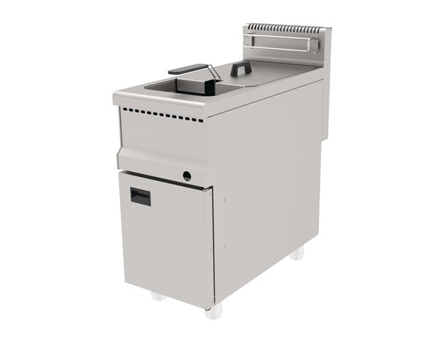 Atalay AGF-490 Gazlı Fritöz 30 Litre Ce Belgeli Alt Dolaplı 40x90x85