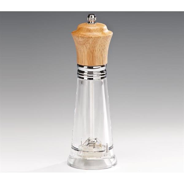 Zicco P019 08P Akrilik Tuz-Kara Biber Değirmeni 18,5 Cm