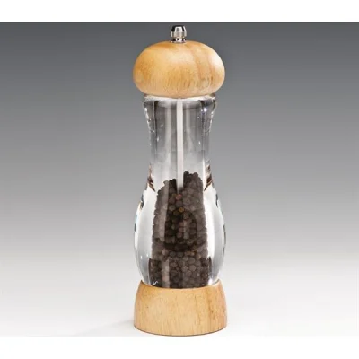 Zicco P023 08P Akrilik Tuz-Kara Biber Değirmeni 21 Cm