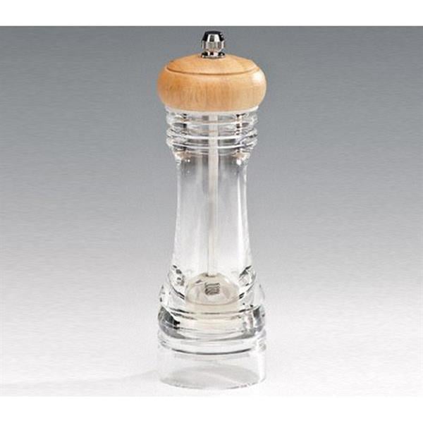 Zicco P2 2806P Akrilik Tuz-Kara Biber Değirmeni 16,5 Cm