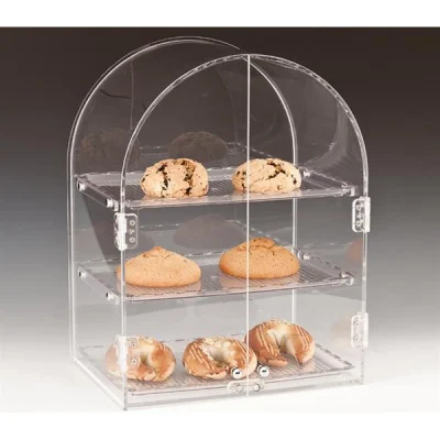 Zicco Zcp 366 3 Katlı Polikarbonat Tepsili Orient Model Teşhir Standı 34,5x24x45,5 Cm
