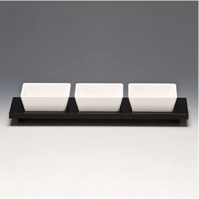 Zicco Zcp 547 K-6006 Model Akrilik Standlı Melamin Çerezlik 3 Lü 32*10* H 5,5 Cm