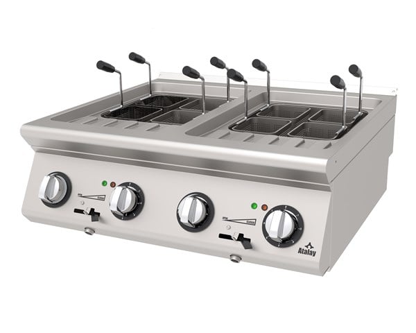 Atalay AMP-873 Makarna Haşlama Makinesi Elektrikli 8 Sepetli 80x73x30