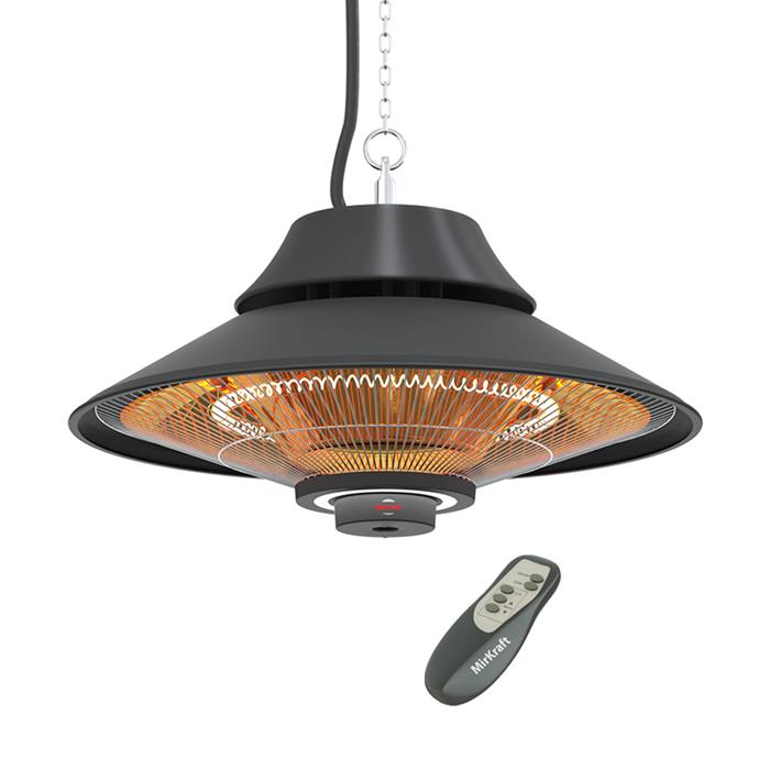 Mirkraft Elirg 2000 W Led Işıklı Kumandalı Tavan Tipi Askılı Isıtıcı