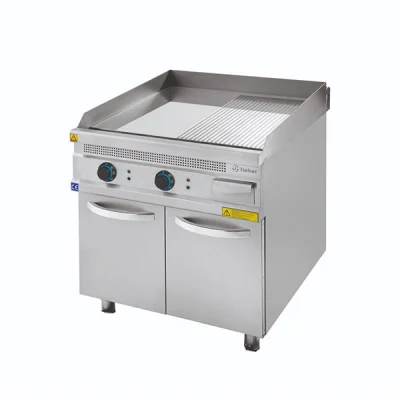 Turhan Çelik TC.9IEK800 80'lik Elektrikli Krom Izgara Kaplı Alt Dolaplı 800x930x850