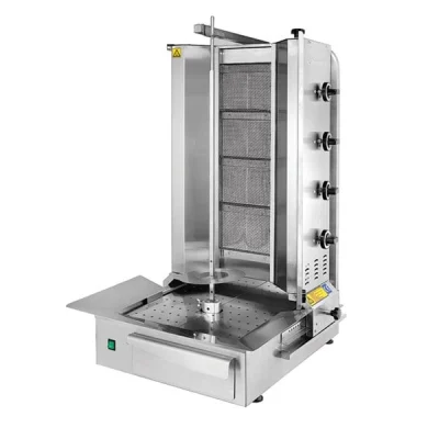 Turhan Çelik TC.DNG201 4'lü Motorlu Döner Ocağı 540x1100x660