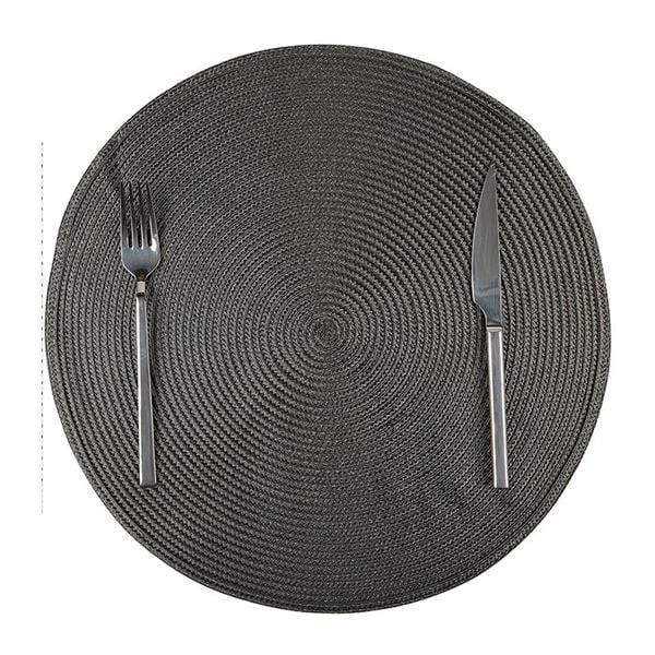 Biradlı Brd-1838 Amerikan Servis Yuvarlak Pvc Siyah 38 Cm
